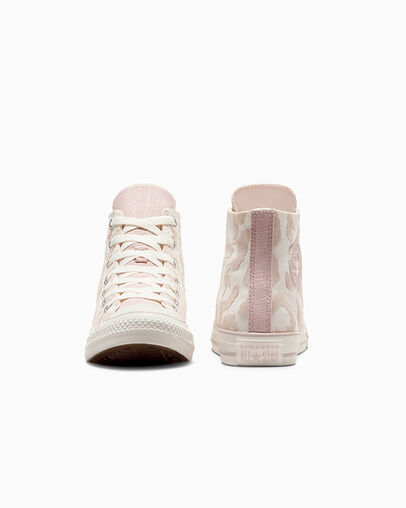 Converse Chuck Taylor All Star Leopard Kids' Sneakers White / Grey USA | C-60184329
