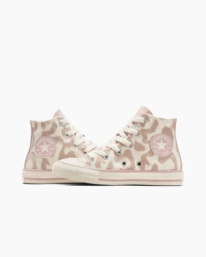Converse Chuck Taylor All Star Leopard Kids' Sneakers White / Grey USA | C-72490589