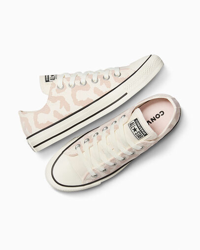 Converse Chuck Taylor All Star Leopard Remix Women Sneakers White / Grey USA | C-69741289