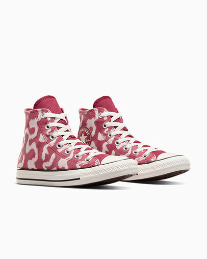 Converse Chuck Taylor All Star Leopard Remix Women Sneakers Pink USA | C-86350749