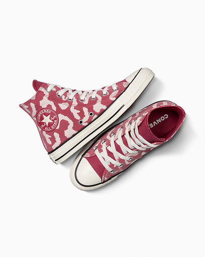 Converse Chuck Taylor All Star Leopard Remix Women Sneakers Pink USA | C-86350749