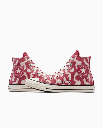 Converse Chuck Taylor All Star Leopard Remix Women Sneakers Pink USA | C-86350749