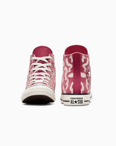 Converse Chuck Taylor All Star Leopard Remix Women Sneakers Pink USA | C-86350749