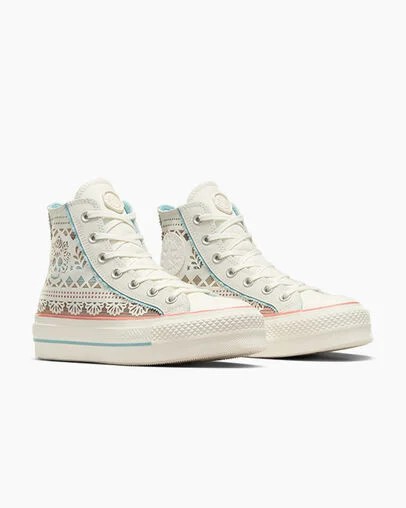 Converse Chuck Taylor All Star Lift Day Of The Dead Women Sneakers Multicolor USA | C-58719209