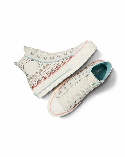 Converse Chuck Taylor All Star Lift Day Of The Dead Women Sneakers Multicolor USA | C-58719209