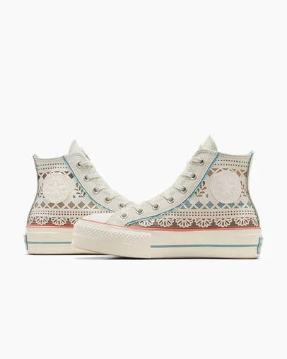 Converse Chuck Taylor All Star Lift Day Of The Dead Women Sneakers Multicolor USA | C-58719209