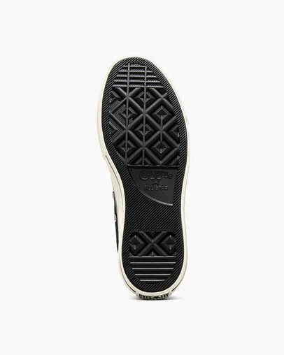 Converse Chuck Taylor All Star Lift Large Stars Women Sneakers Black / Beige White USA | C-76859429