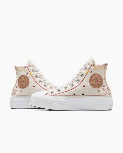 Converse Chuck Taylor All Star Lift Women Platform Shoes Yellow USA | C-65147809