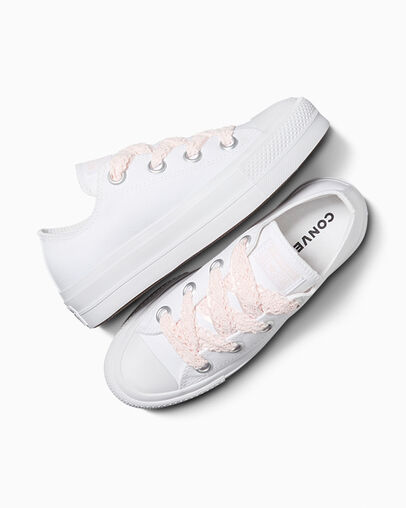 Converse Chuck Taylor All Star Lift Women Platform Shoes White / Pink USA | C-19025839
