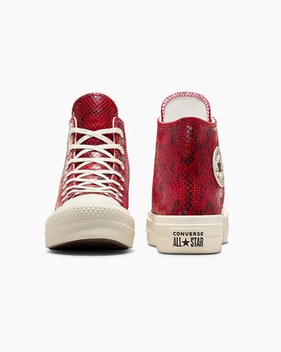 Converse Chuck Taylor All Star Lift Women Platform Shoes Red USA | C-98625439