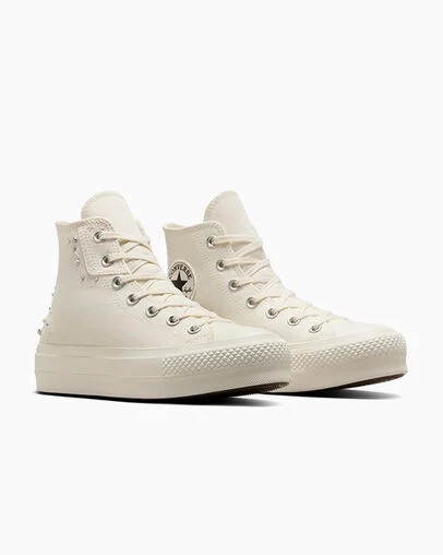 Converse Chuck Taylor All Star Lift Women Platform Shoes White / Black USA | C-75340299
