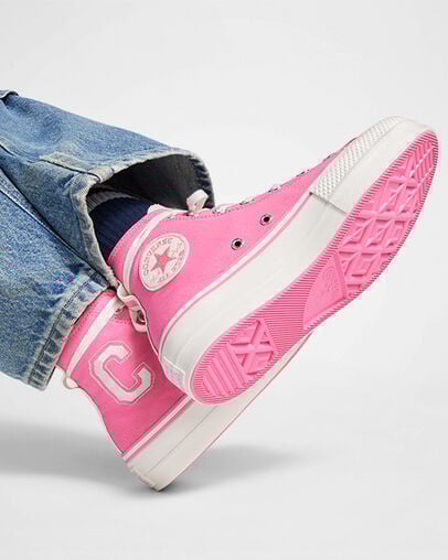 Converse Chuck Taylor All Star Lift Women Platform Shoes Pink / Pink USA | C-89206759