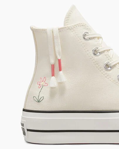 Converse Chuck Taylor All Star Lift Women Platform Shoes White USA | C-93750619