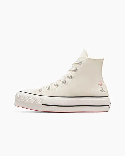 Converse Chuck Taylor All Star Lift Women Platform Shoes White USA | C-93750619