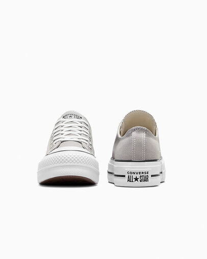 Converse Chuck Taylor All Star Lift Women Platform Shoes Grey / White / Black USA | C-58429079