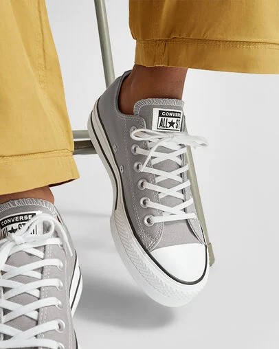 Converse Chuck Taylor All Star Lift Women Platform Shoes Grey / White / Black USA | C-58429079