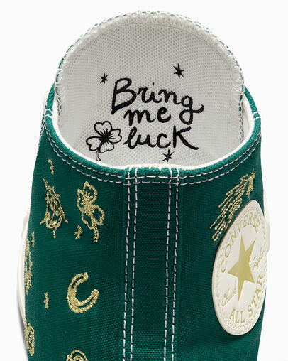 Converse Chuck Taylor All Star Luck Charms Women Sneakers Gold USA | C-71269549