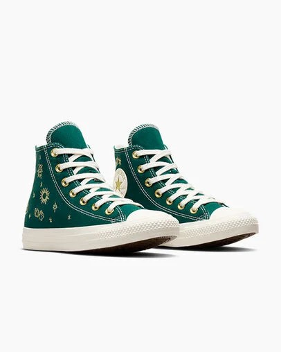 Converse Chuck Taylor All Star Luck Charms Women Sneakers Gold USA | C-57261949