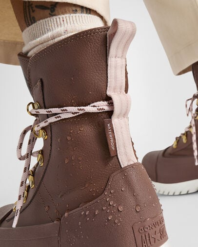 Converse Chuck Taylor All Star Lugged 2.0 CC X-Hi Waterproof Women Boots Pink USA | C-50134969
