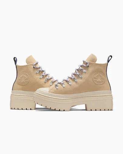 Converse Chuck Taylor All Star Lugged Heel Waterproof Platform Women Boots Light Brown USA | C-56297309