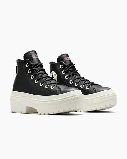 Converse Chuck Taylor All Star Lugged Heel Platform Waterproof Women Boots Black USA | C-13840929