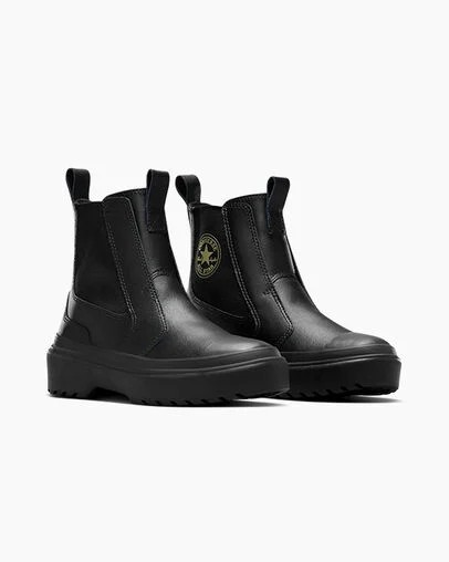Converse Chuck Taylor All Star Lugged Kids' Boots Black USA | C-78264909