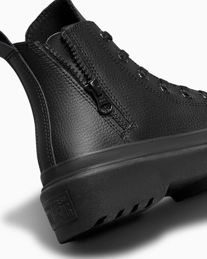 Converse Chuck Taylor All Star Lugged Lift Kids' Platform Shoes Black USA | C-87026939