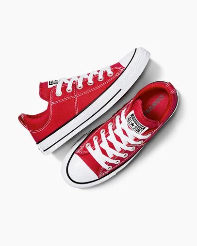 Converse Chuck Taylor All Star Madison Women Canvas Shoes Red / White / Black USA | C-50489739