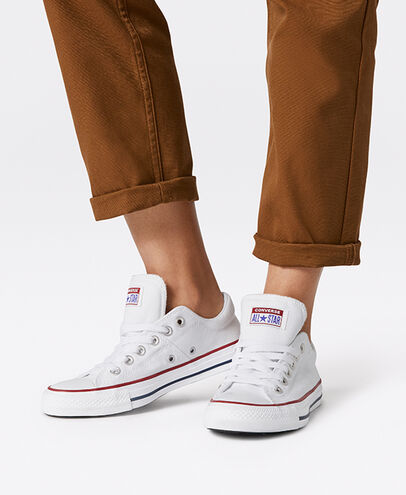 Converse Chuck Taylor All Star Madison Women Canvas Shoes White USA | C-26873419