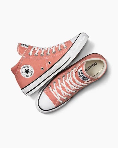 Converse Chuck Taylor All Star Madison Women Canvas Shoes Coral / White / Black USA | C-19347089
