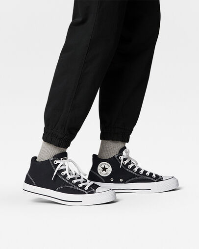 Converse Chuck Taylor All Star Malden Street Men Boots Black / White USA | C-72148359