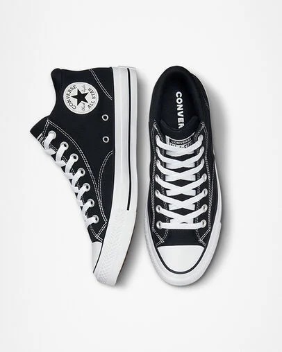 Converse Chuck Taylor All Star Malden Street Men Boots Black / White USA | C-72148359