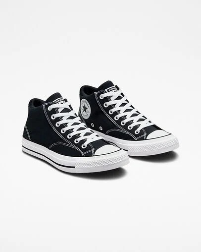 Converse Chuck Taylor All Star Malden Street Men Boots Black / White USA | C-72148359