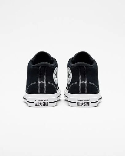 Converse Chuck Taylor All Star Malden Street Men Boots Black / White USA | C-72148359