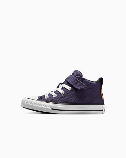 Converse Chuck Taylor All Star Malden Street Kids' Canvas Shoes Grey Purple / White USA | C-43908679