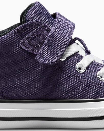 Converse Chuck Taylor All Star Malden Street Kids' Canvas Shoes Grey Purple / White USA | C-43908679