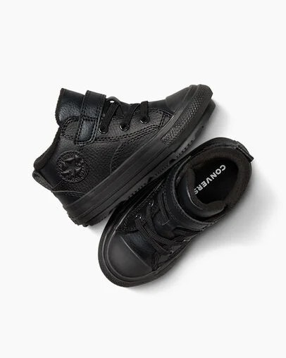 Converse Chuck Taylor All Star Malden Street Kids' Boots Black USA | C-86397159