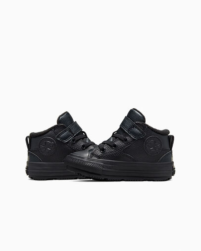 Converse Chuck Taylor All Star Malden Street Kids' Boots Black USA | C-86397159