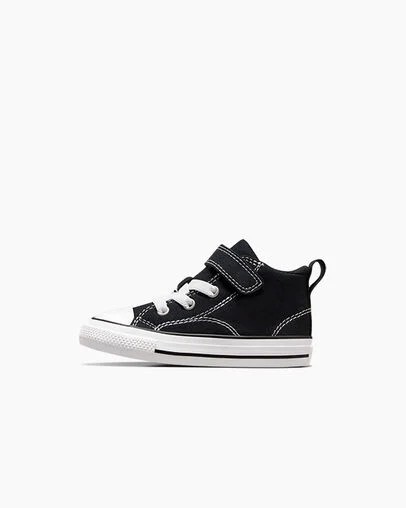 Converse Chuck Taylor All Star Malden Street Kids' Boots Black / White USA | C-67183409