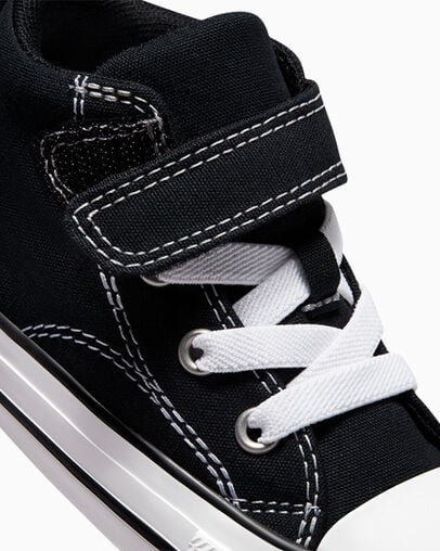 Converse Chuck Taylor All Star Malden Street Kids' Boots Black / White USA | C-67183409