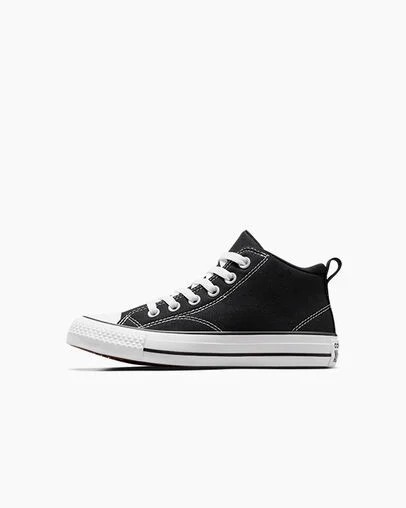 Converse Chuck Taylor All Star Malden Street Kids' Boots Black / White USA | C-21873659