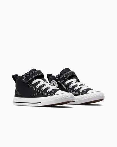 Converse Chuck Taylor All Star Malden Street Kids' Boots Black / White USA | C-02861979