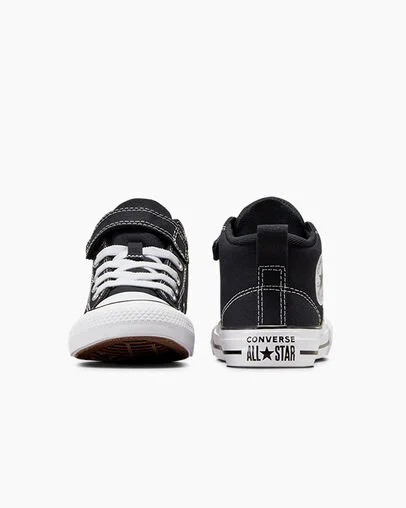 Converse Chuck Taylor All Star Malden Street Kids' Boots Black / White USA | C-02861979