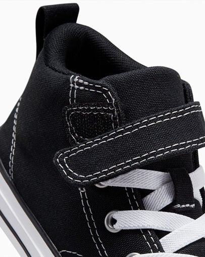 Converse Chuck Taylor All Star Malden Street Kids' Boots Black / White USA | C-02861979