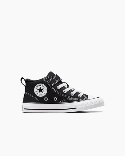 Converse Chuck Taylor All Star Malden Street Kids\' Boots Black / White USA | C-02861979