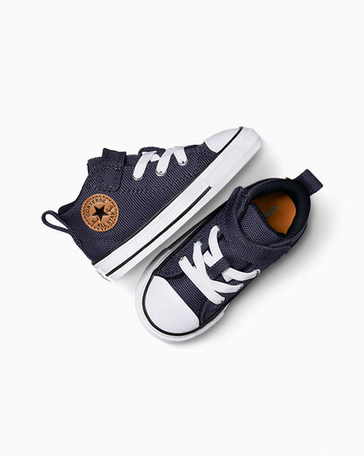 Converse Chuck Taylor All Star Malden Street Kids' Canvas Shoes Grey Purple / White USA | C-98125349