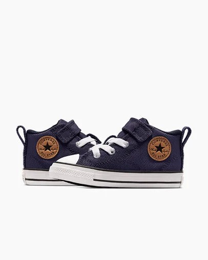Converse Chuck Taylor All Star Malden Street Kids' Canvas Shoes Grey Purple / White USA | C-98125349
