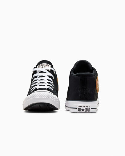 Converse Chuck Taylor All Star Malden Street Men Boots Black / Orange / White USA | C-86092179