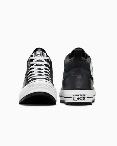 Converse Chuck Taylor All Star Malden Street Men Boots Black / White USA | C-53726419