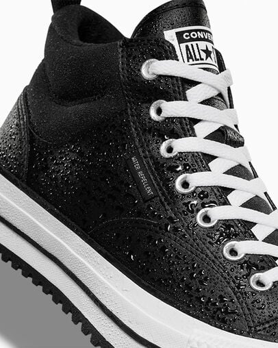 Converse Chuck Taylor All Star Malden Street Men Boots Black / White USA | C-53726419